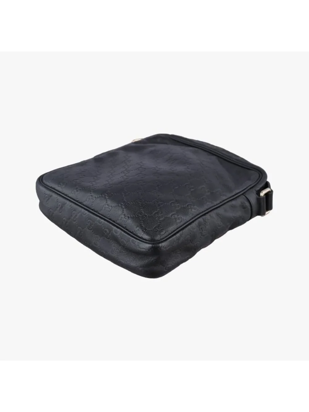 Gucci GG Supreme Messenger Black Leather